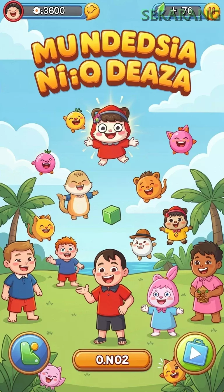 Cuplikan layar EE789 — menu navigasi