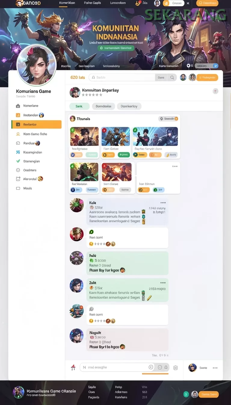 Cuplikan layar ZZ4D — menu navigasi