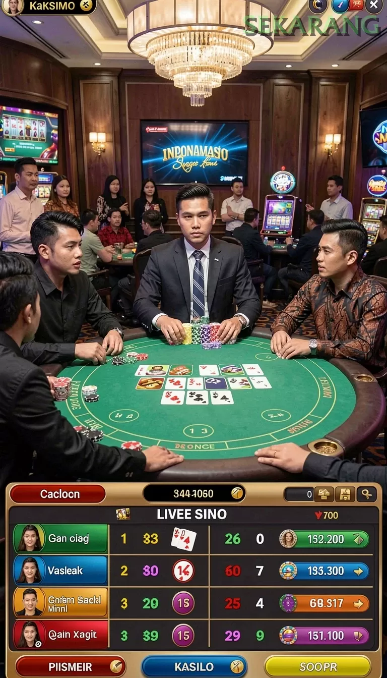 Cuplikan layar RAJACLUB — aktivitas